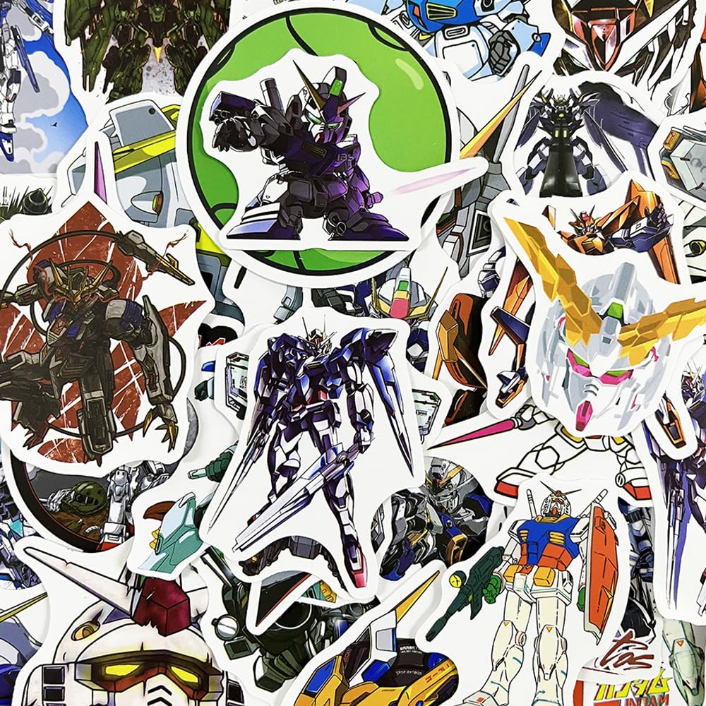 Amazon.co.jp: 100枚セット 機動戦士ステッカー アニメキャラクター